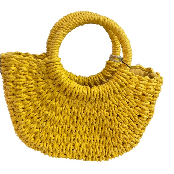 Most Wanted top handle paper straw bag - Picture 3 of 11